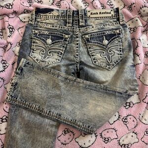Rock Revival denim capris